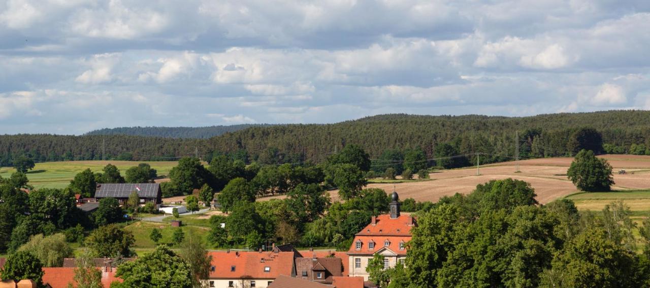 Ferienwohnung Rotmainblick Heinersreuth Eksteriør billede